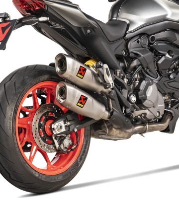 Escape Akrapovič en Titanio para Ducati Monster 937 (21-24) S-D9SO17-HCQT