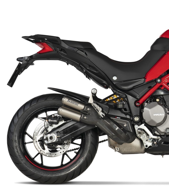 Escape Akrapovič em titânio para Ducati Multistrada 950 (21-24) S-D9SO18-HIFFT
