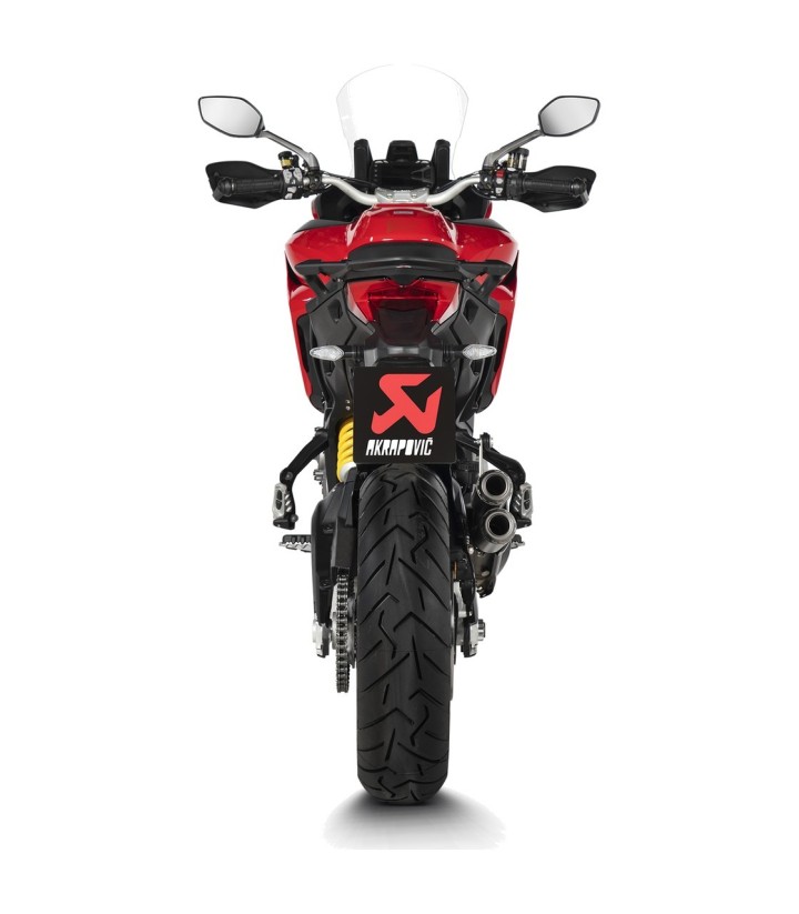 Escape Akrapovič em titânio para Ducati Multistrada 950 (21-24) S-D9SO18-HIFFT