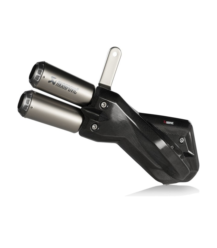 Escape Akrapovič em titânio para Ducati Multistrada 950 (21-24) S-D9SO18-HIFFT