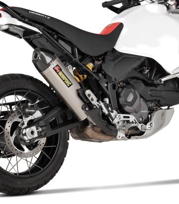 Scarico Akrapovič in titanio per Ducati DesertX 950 (22-24) S-D9SO19-HJAT