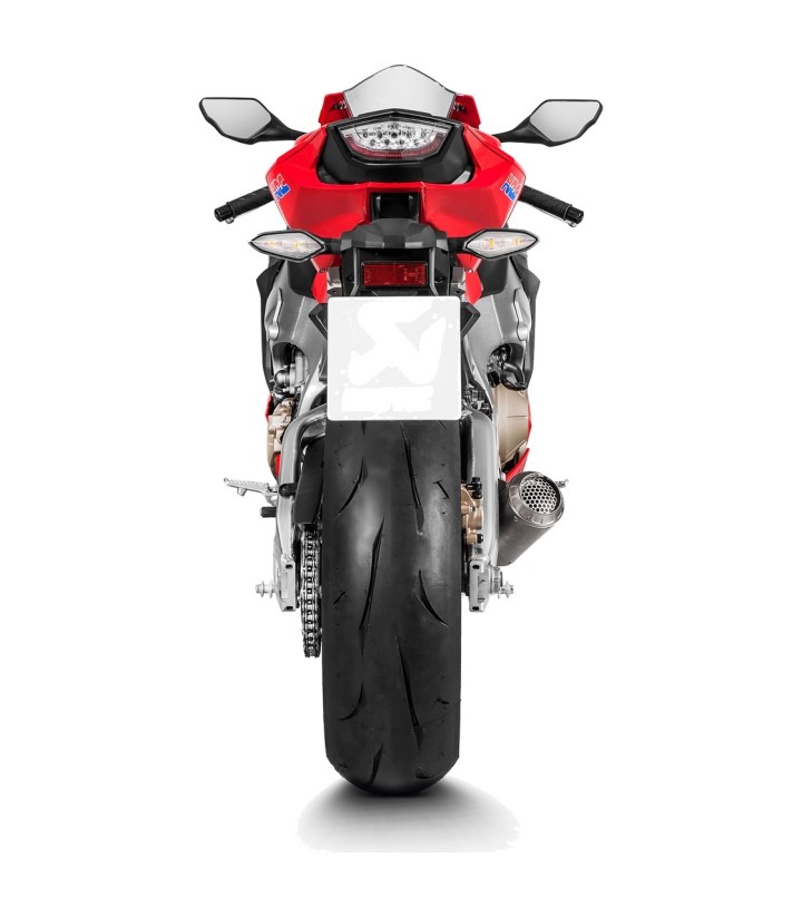 Akrapovič-uitlaat van titanium voor Honda CBR 1000 RR (17-19) S-H10SO18-CBT