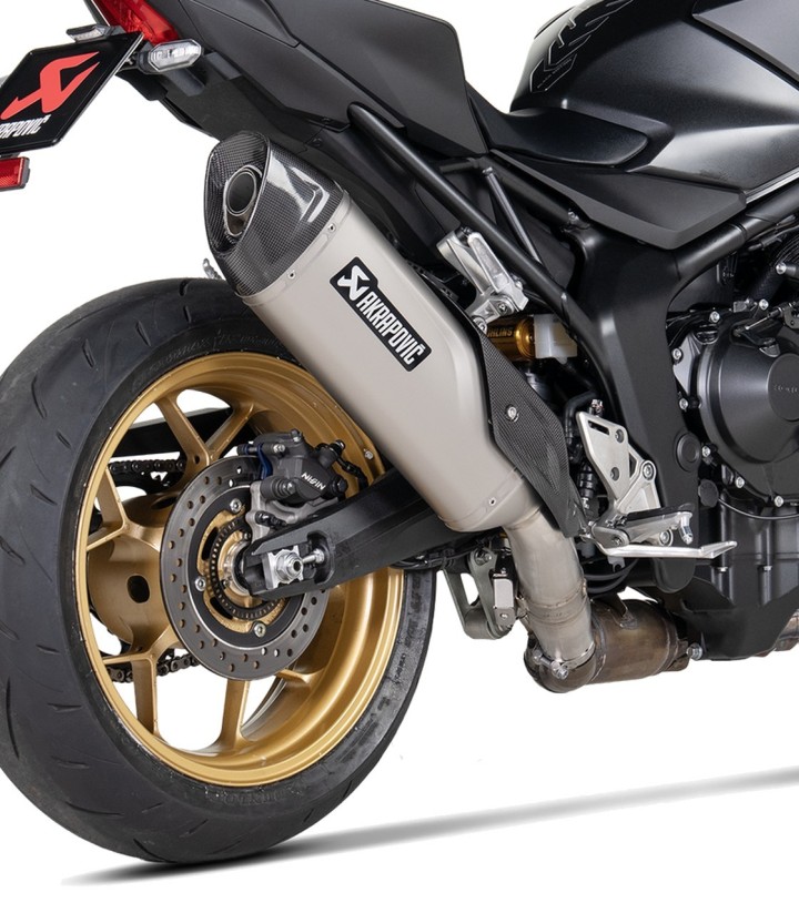Akrapovič-Auspuff mit Auspuffklappe aus Titan für Honda CB 1000 F Hornet (25-26) S-H10SO30-HILT