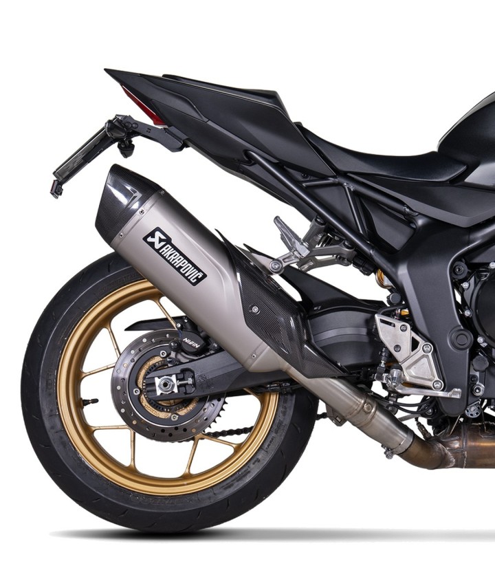 Akrapovič-Auspuff mit Auspuffklappe aus Titan für Honda CB 1000 F Hornet (25-26) S-H10SO30-HILT
