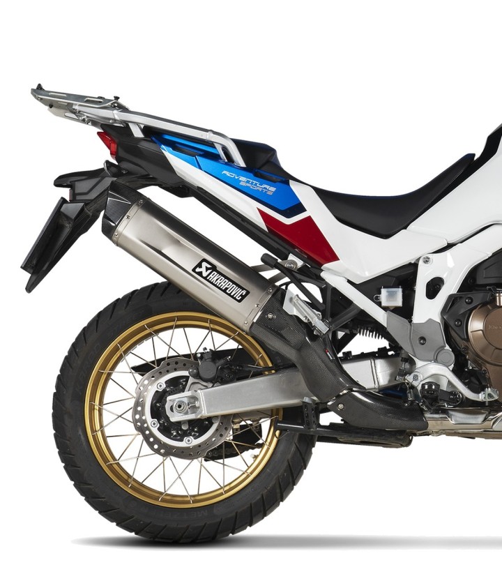 Escape Akrapovič em titânio para Honda CRF 1100 L Africa Twin (20-23) S-H11SO2-HGJT