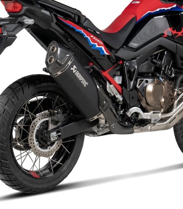 Scarico Akrapovič in titanio per Honda CRF 1100 L Africa Twin (24-26) S-H11SO4-HAFT
