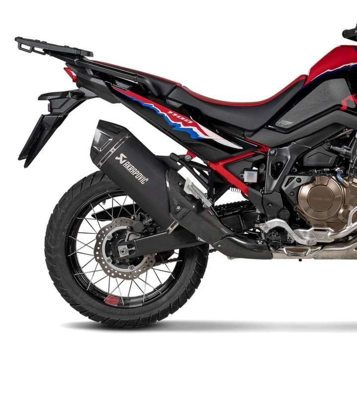 Escape Akrapovič em titânio para Honda CRF 1100 L Africa Twin (24-26) S-H11SO4-HAFT