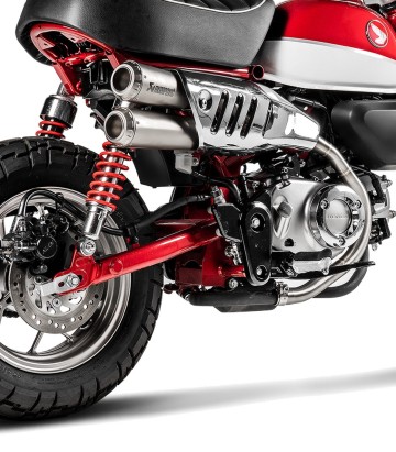 Akrapovič Exhaust in Titanium for Honda Z 125 MA Monkey (19-26), Z 50 Monkey (19-26) S-H125SO5-FFT