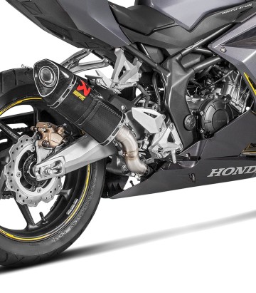 Escape Akrapovič em carbono para Honda CBR 250 RR (17-26) S-H2SO6-APC