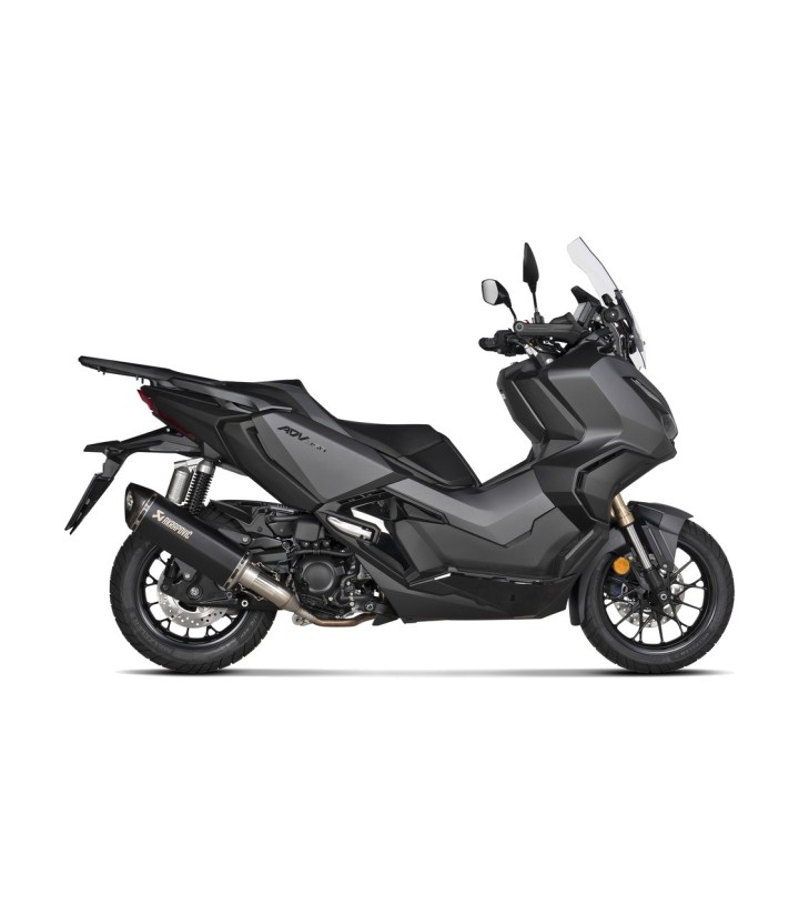 Akrapovič Exhaust in Black for Honda ADV 350 (22-24), Forza 350 (21-24) S-H3SO8-HRSSBL