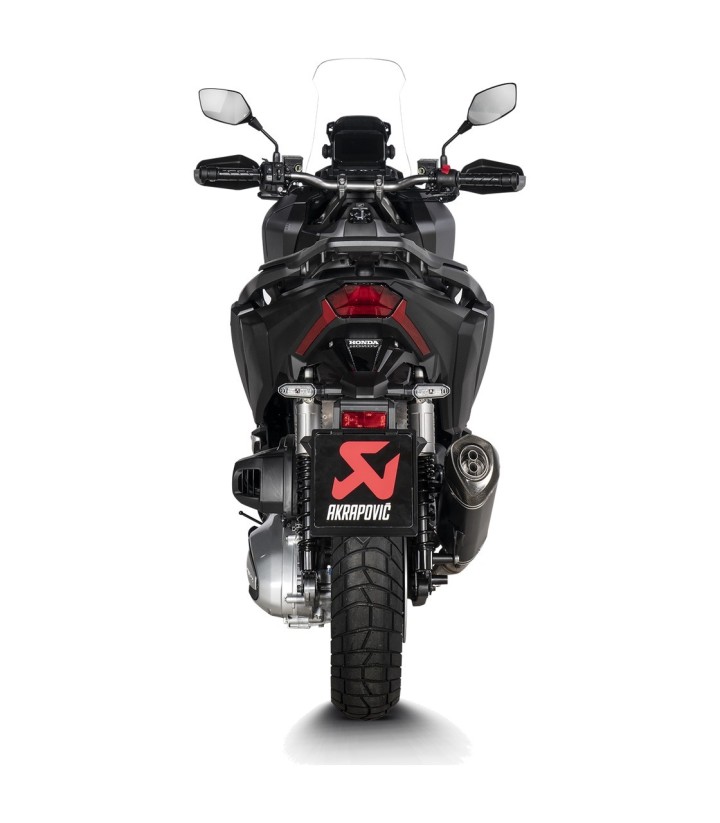 Échappement Akrapovič noir pour Honda ADV 350 (22-24), Forza 350 (21-24) S-H3SO8-HRSSBL