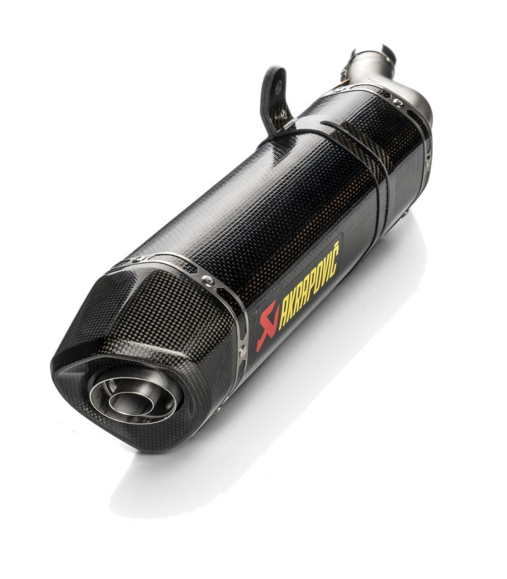 Akrapovič-uitlaat van carbon voor Honda CB 400 (16-19), CB 500 F/X (16-19), CBR 400/500 R (16-19) S-H5SO5-HRC