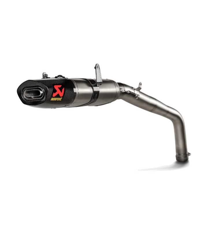 Akrapovič-uitlaat van titanium voor Honda CBR 600 RR (13-26) S-H6SO17-HACT