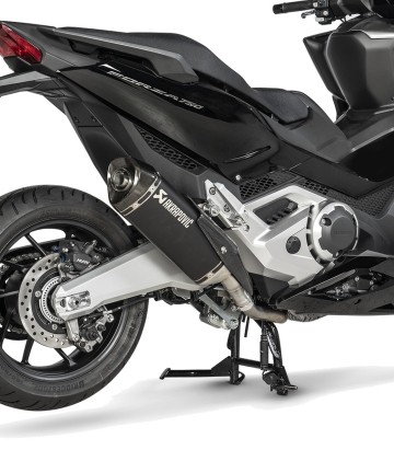Akrapovič Exhaust in Black for Honda Forza 750 (21-24), X ADV 750 (17-24) S-H7SO4-HRTBL/1