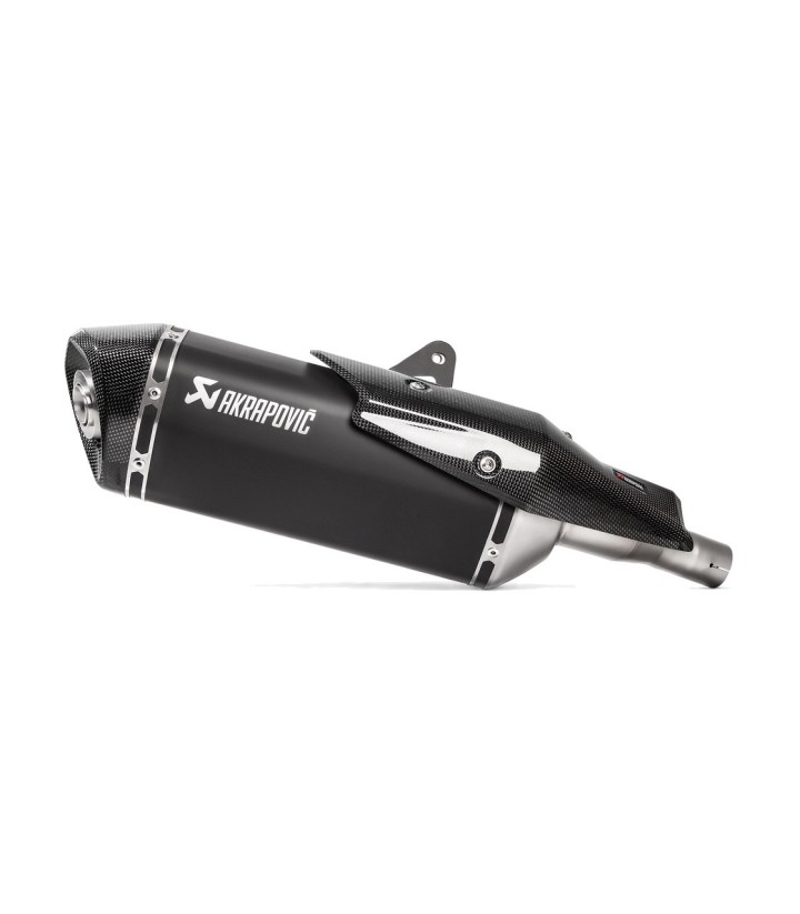 Akrapovič-Auspuff in Schwarz für Honda Forza 750 (21-24), X ADV 750 (17-24) S-H7SO4-HRTBL/1