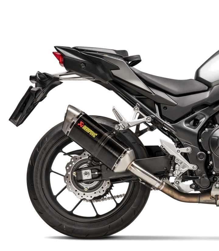 Escape Akrapovič en Carbono para Honda CB 750 F Hornet (23-26) S-H7SO5-HRC