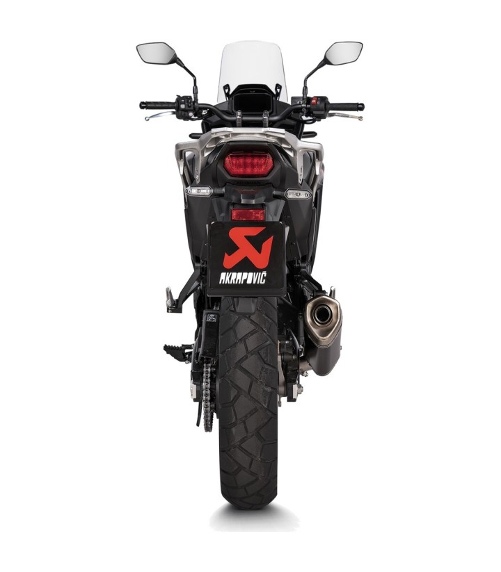 Escape Akrapovič en Negro para Honda XL 750 Transalp (23-26) S-H7SO6-HRTBL
