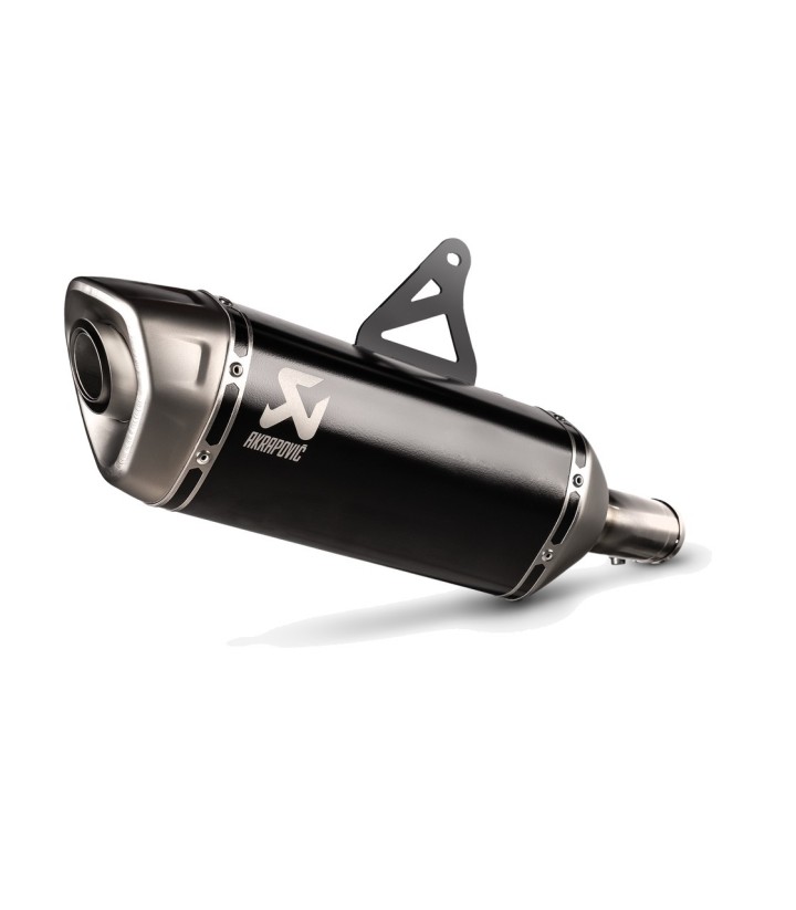Akrapovič-Auspuff in Schwarz für Honda XL 750 Transalp (23-26) S-H7SO6-HRTBL