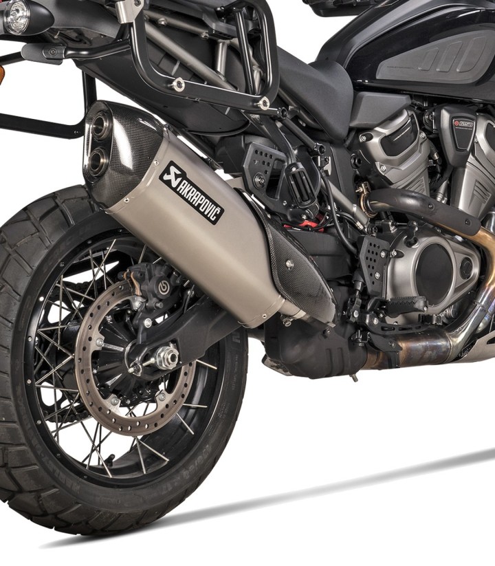 Escape Akrapovič em titânio para Harley-Davidson Pan America 1250 (21-24) S-HD12SO1-HAFT