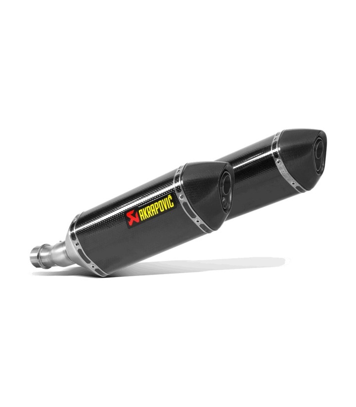 Échappement Akrapovič en carbone pour Kawasaki Z 1000 (14-20) S-K10SO18-HZC