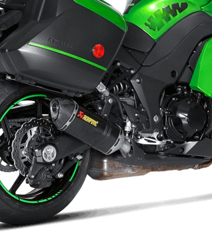 Escape Akrapovič em carbono para Kawasaki Ninja 1000 SX (14-20), Z 1000 SX (14-20) S-K10SO19-HZC