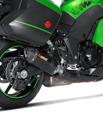 Escape Akrapovič em carbono para Kawasaki Ninja 1000 SX (14-20), Z 1000 SX (14-20) S-K10SO19-HZC