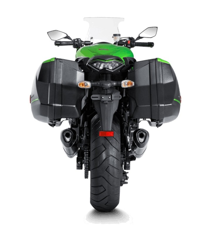 Scarico Akrapovič in carbonio per Kawasaki Ninja 1000 SX (14-20), Z 1000 SX (14-20) S-K10SO19-HZC