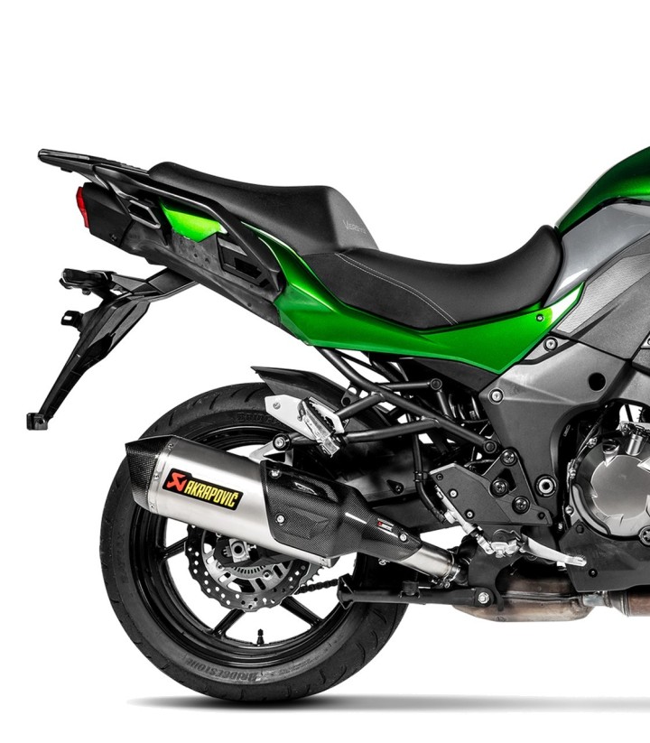 Akrapovič-Auspuff aus Titan für Kawasaki KLZ 1000 Versys (19-24) S-K10SO22-HWT