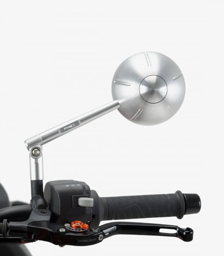 Spiegel Retro von Puig in Aluminium eloxiert 9794D+9795D