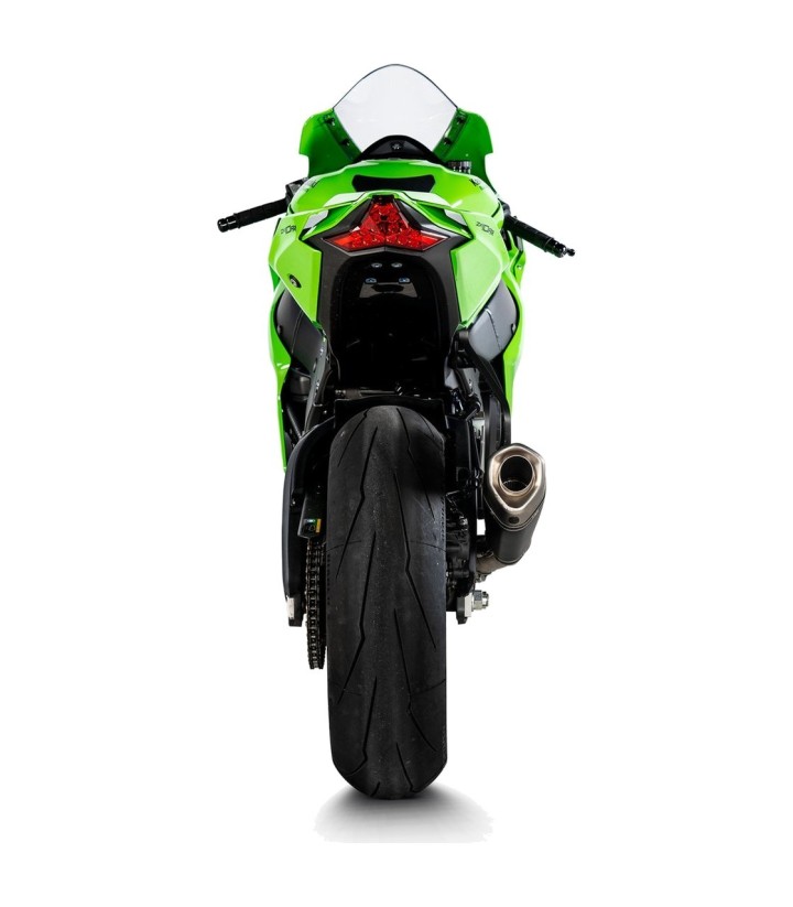 Escape Akrapovič em preto para Kawasaki ZX 10 R (21-26) S-K10SO28ASZTBL