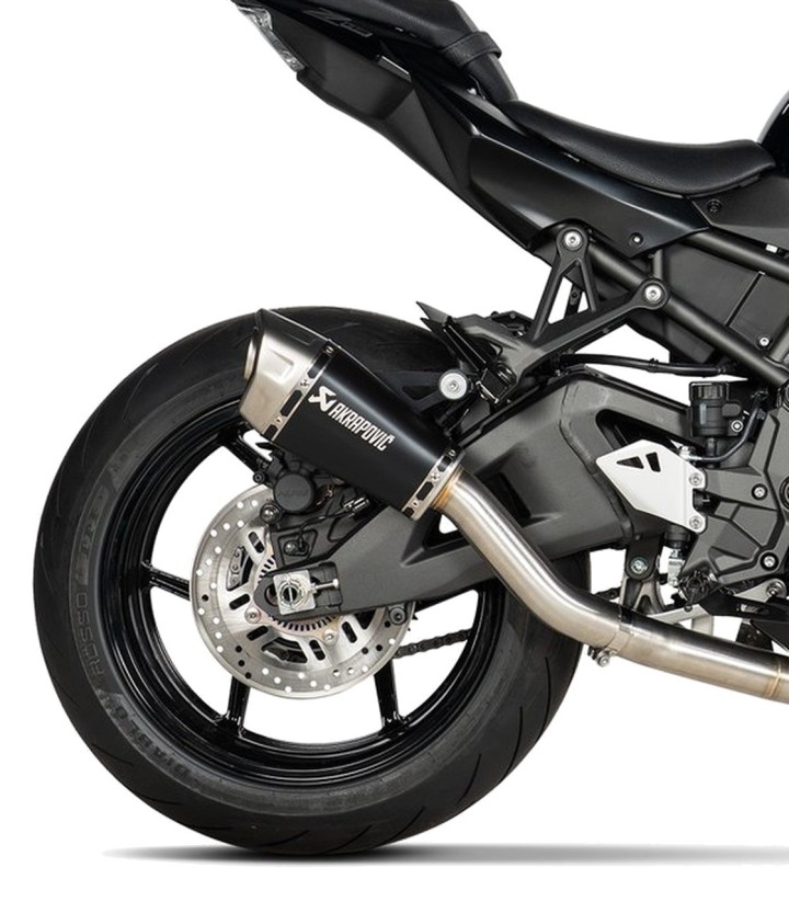 Akrapovič-Auspuff in Schwarz für Kawasaki Z 1000 H2 (20-26) S-K10SO29ASZTBL