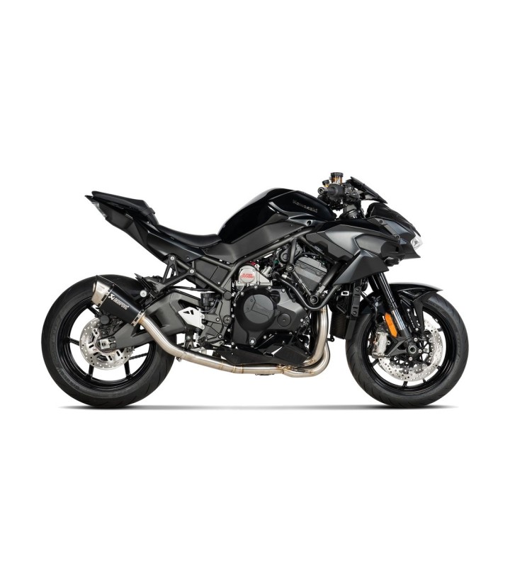 Escape Akrapovič em preto para Kawasaki Z 1000 H2 (20-26) S-K10SO29ASZTBL