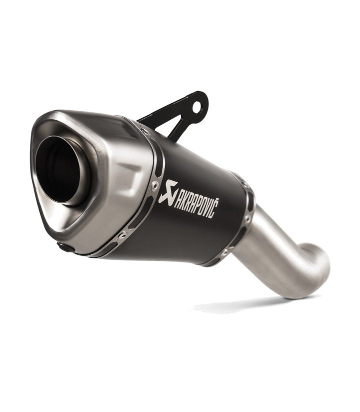 Escape Akrapovič en Negro para Kawasaki Z 1000 H2 (20-26) S-K10SO29ASZTBL