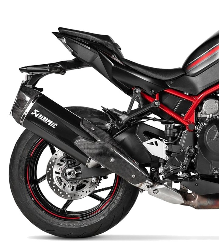 Akrapovič Exhaust in Black for Kawasaki Z 1000 H2 (20-24) S-K10SO31HGITBL