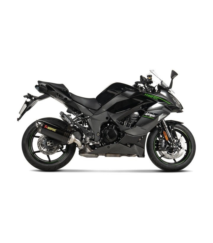 Escape Akrapovič en Carbono para Kawasaki Ninja 1000 SX (20-24), 1100 SX (25-26) S-K10SO32-HRC