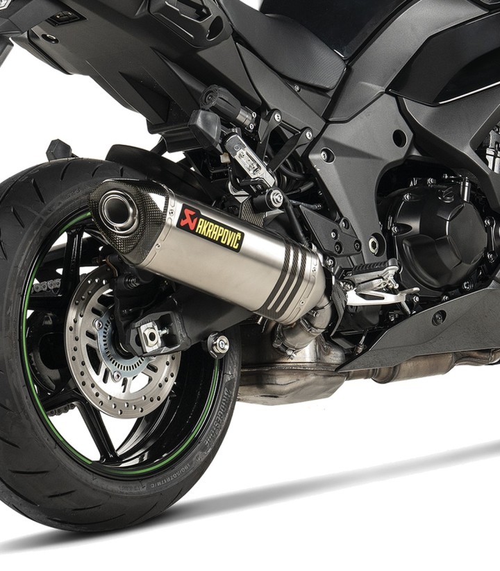 Scarico Akrapovič in titanio per Kawasaki Ninja 1000 SX (20-24), 1100 SX (25-26) S-K10SO32-HRT