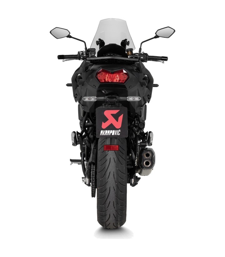 Scarico Akrapovič in titanio per Kawasaki KLZ 1100 Versys (25-26) S-K11SO1-HGJT
