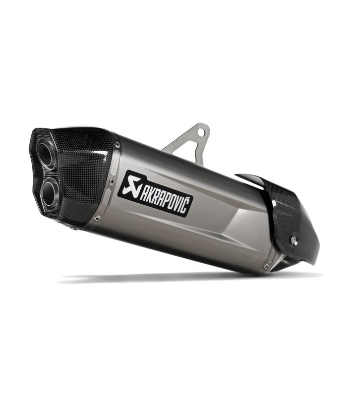 Akrapovič Exhaust in Titanium for Kawasaki KLZ 1100 Versys (25-26) S-K11SO1-HGJT