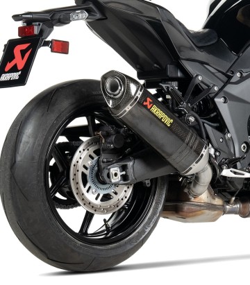 Échappement Akrapovič en carbone pour Kawasaki Z 1100 (25-26) S-K11SO2-HRC