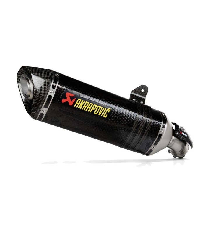 Échappement Akrapovič en carbone pour Kawasaki Z 1100 (25-26) S-K11SO2-HRC