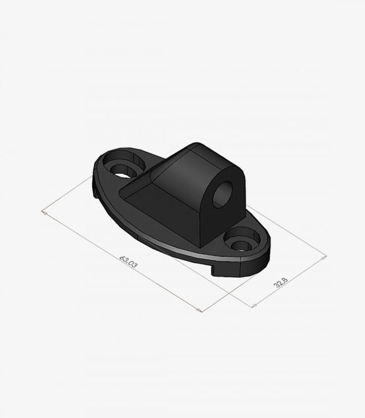Adaptador retrovisor derecho Puig 3167N para Kawasaki ZX-10R/RR