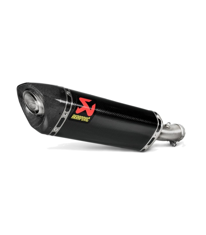 Escape Akrapovič em carbono para Kawasaki Ninja 400 (18-26), Ninja 500 (24-26), Z 400 (19-26), Z 500 (24-26) S-K4SO6-APC