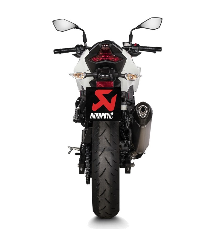 Scarico Akrapovič in titanio per Kawasaki Ninja 400 (18-24), Z 400 (19-24) S-K4SO7-HRT