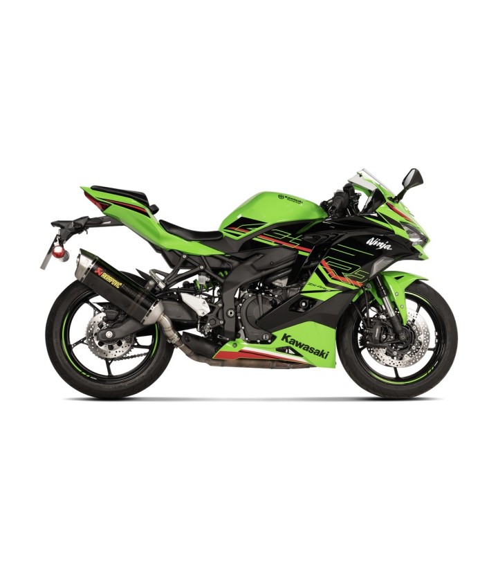 Akrapovič-Auspuff aus Carbon für Kawasaki ZX 4 R (23-26) S-K4SO8-HRC
