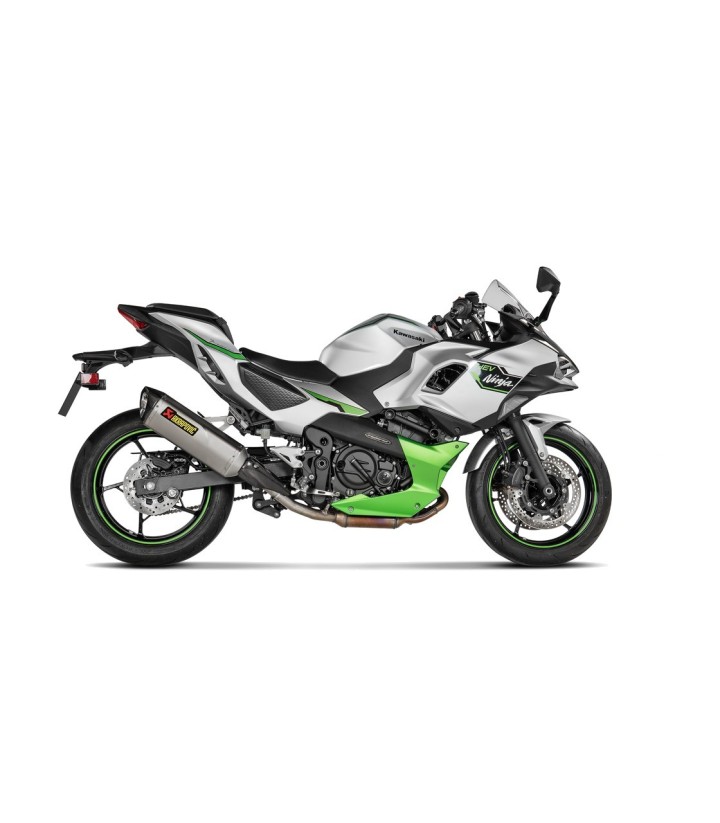 Échappement Akrapovič en titane pour Kawasaki Ninja 7 (24), Z 7 450 Hybrid (24) S-K4SO9-HRT