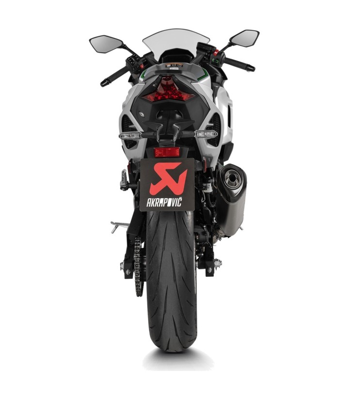 Akrapovič Exhaust in Titanium for Kawasaki Ninja 7 (24), Z 7 450 Hybrid (24) S-K4SO9-HRT