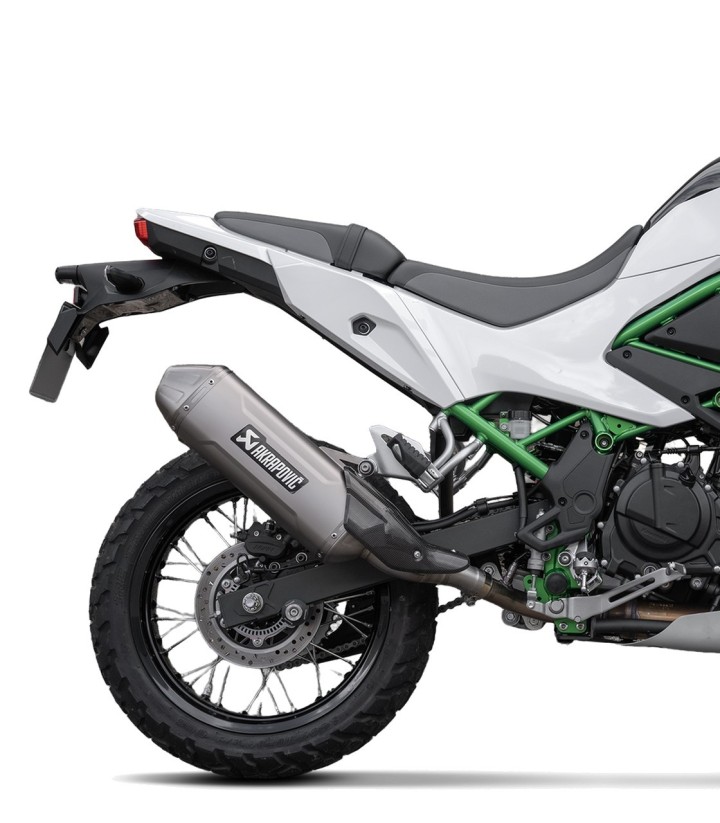 Akrapovič-Auspuff aus Titan für Kawasaki KLE 500 (26) S-K5SO2-HFTT