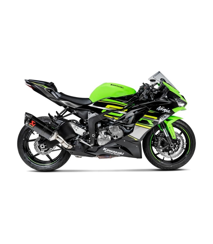 Akrapovič-uitlaat van carbon voor Kawasaki ZX 6 R (09-26) S-K6SO7-ZC