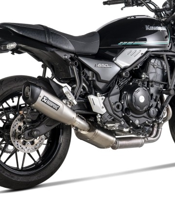 Escape Akrapovič em titânio para Kawasaki Z 650 RS (22-24) S-K6SO8-HCQT