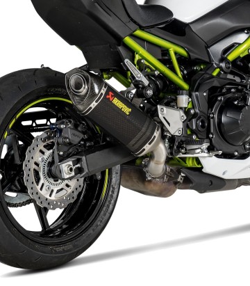 Scarico Akrapovič in carbonio per Kawasaki Z 900 (17-24) S-K9SO10-HZC